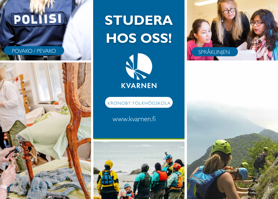 Dags att tänka framåt – vad vill du studera i höst?